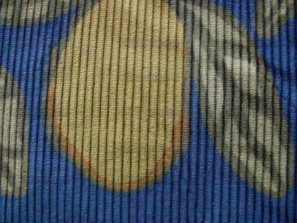 By Yard Brunschwig &amp; Fils Tropical Apricot Print Velvet Corduroy 100% Cotton 1208 MSRP280/Y