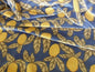 BRUNSCHWIG & FILS APRICOT PRINT VELVET CORDUROY 100% COTTON BTY