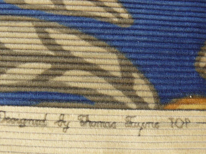 By Yard Brunschwig &amp; Fils Tropical Apricot Print Velvet Corduroy 100% Cotton 1208 MSRP280/Y