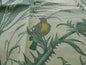 BY YD BRUNSCHWIG & FILS BIRD & THISTLE PRINT GREEN MSRP$196/Y