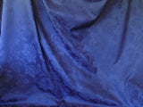 KRAVET STUNNING DAMASK JACOBEAN FLORAL IN DEEP INDIGO BLUE BTY