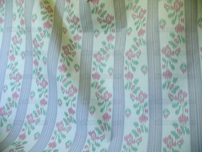 Lee Jofa Lambelet Stripe Rose Amber On Cream Incredibly Charming