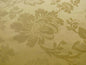 By Yard Kravet Stunning Damask Jacobean Floral Cotton Satin  In Light Wheat Gold (c416)