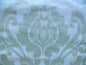 SCALAMANDRE WHITE SILK & LINEN DAMASK MEDALLION BTY