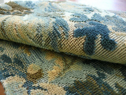 BRUNSCHWIG & FILS GREAT MING TWILIGHT LINEN/COTTON TAPESTRY BTY