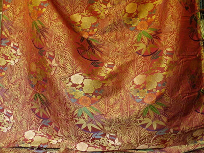 Kravet-coutour Imperial Kimono Silk Lampas Red MSRP-270Y