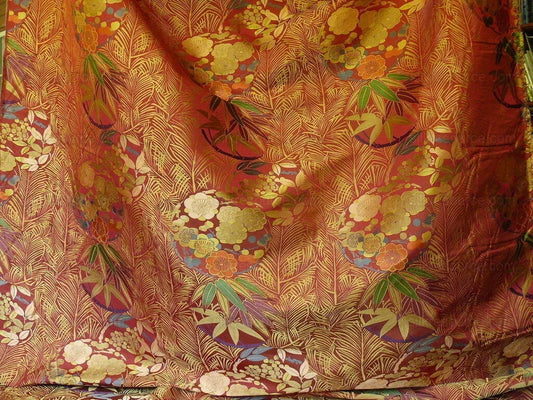 Kravet-coutour Imperial Kimono Silk Lampas Red MSRP-270Y