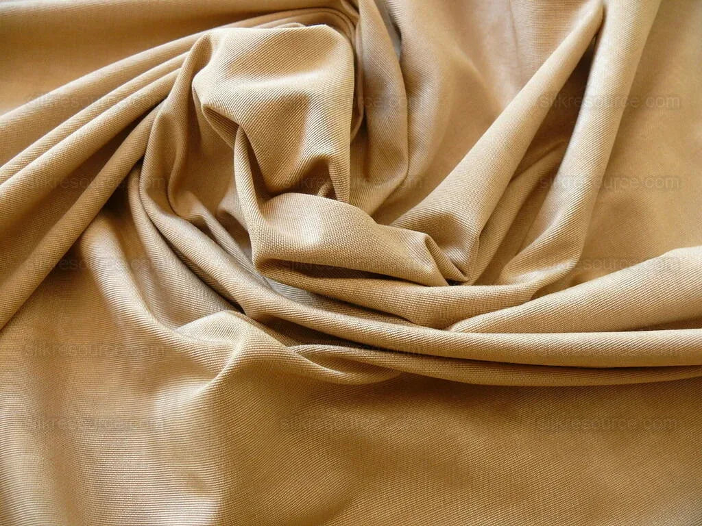 BY Yard Scalamandre Watermark Moire Tea Beige Tan Parisian Sophistication MSRP USD 199/Y