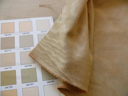 BY Yard Scalamandre Watermark Moire Tea Beige Tan Parisian Sophistication MSRP USD 199/Y