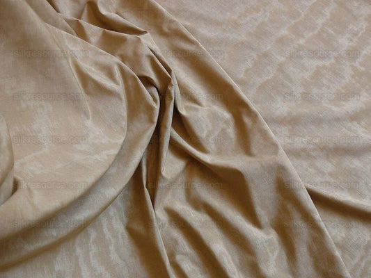 BY Yard Scalamandre Watermark Moire Tea Beige Tan Parisian Sophistication MSRP USD 199/Y