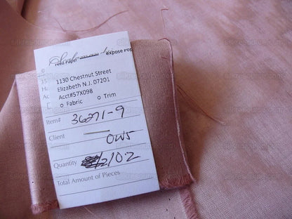 Bty Scalamandre Watermark Moire in Peony Pale Pink Brilliant Sophistication MSRP USD 199/Y