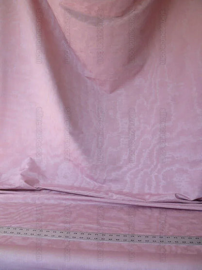 Bty Scalamandre Watermark Moire in Peony Pale Pink Brilliant Sophistication MSRP USD 199/Y