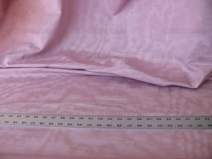Bty Scalamandre Watermark Moire in Peony Pale Pink Brilliant Sophistication MSRP USD 199/Y