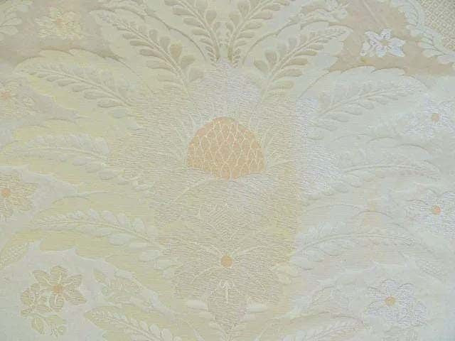 Scalamandre Bouquet Damask Classic Grand Cream Ivory Damask MSRP USD 512