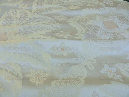 Scalamandre Bouquet Damask Classic Grand Cream Ivory Damask MSRP USD 512