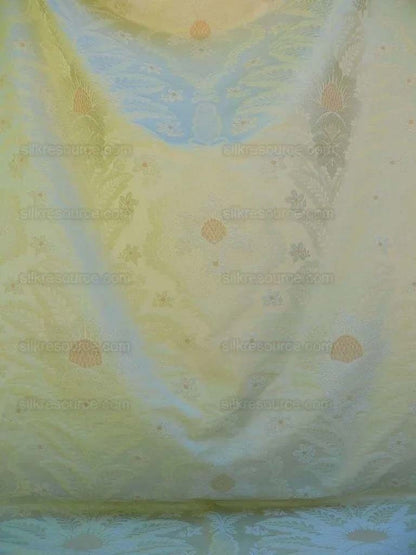 Scalamandre Bouquet Damask Classic Grand Cream Ivory Damask MSRP USD 512