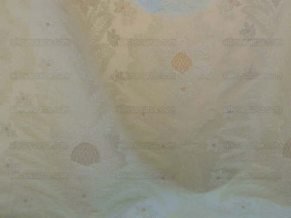 Scalamandre Bouquet Damask Classic Grand Cream Ivory Damask MSRP USD 512