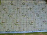 SCALAMANDRE GRIPSHOLM PLAID MULTI ON CREAM SILK COTTON LAMPAS MS