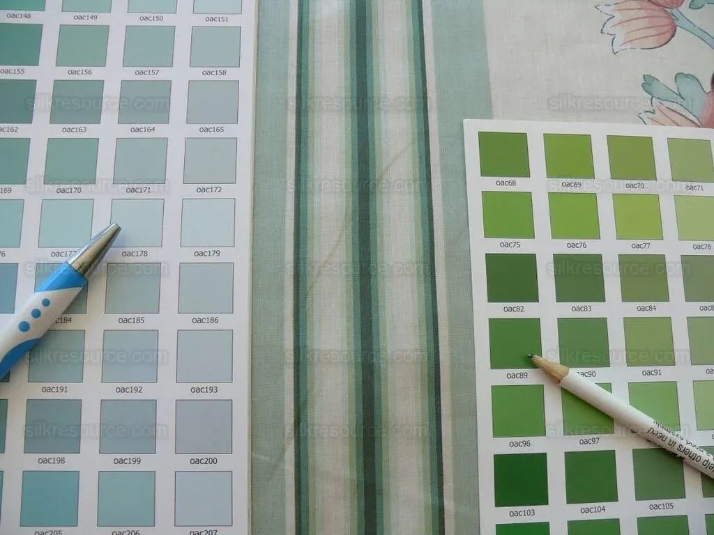 By Yd Brunschwig & Fils K'ang Hsi Cotton Tree Peony Chinoiserie Mint Green Blue Chintz