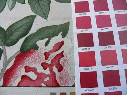 Brunschwig & Fils Lorenzo Rubelli "lahore" Huge Tree Peony