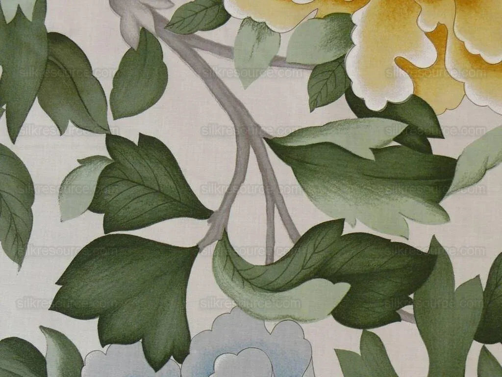 Brunschwig & Fils Lorenzo Rubelli "lahore" Huge Tree Peony