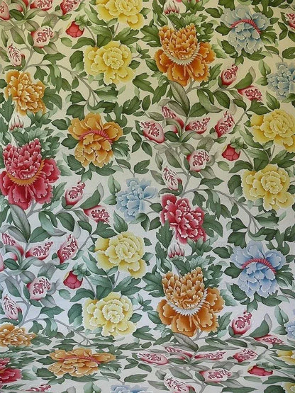 Brunschwig & Fils Lorenzo Rubelli "lahore" Huge Tree Peony