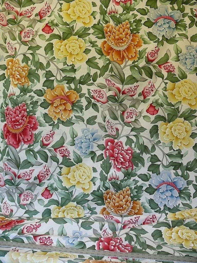 Brunschwig & Fils Lorenzo Rubelli "lahore" Huge Tree Peony