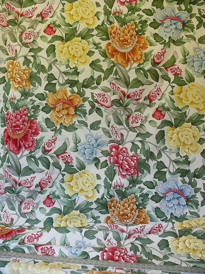 Brunschwig & Fils Lorenzo Rubelli "lahore" Huge Tree Peony