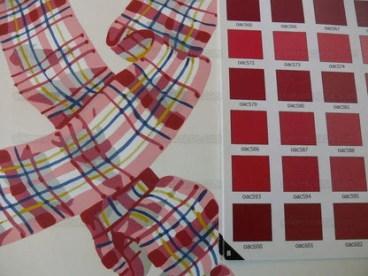 5yd Tromp L'oeil! Scalamandre Lilabeth's Ribbon Wallpaper Single Roll