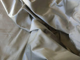 Clarence House Monceau Grey/pearl White Grey Silk Duchess Satin Double Faced Bty