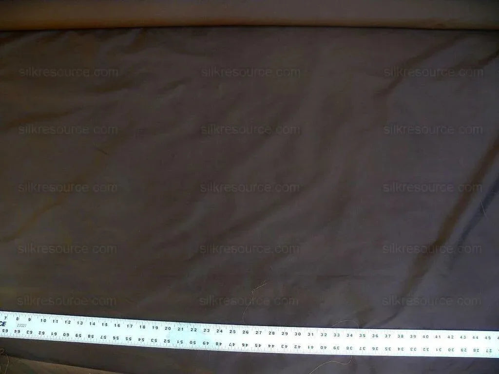 Silk Trading Co. 100%silk Dupioni Taffeta Dark Chocolate #1286