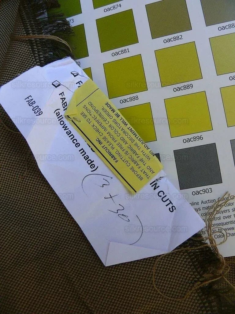 Fabricut "silk Canvas" Heavy Texture Black &amp; Gold Texture #1291