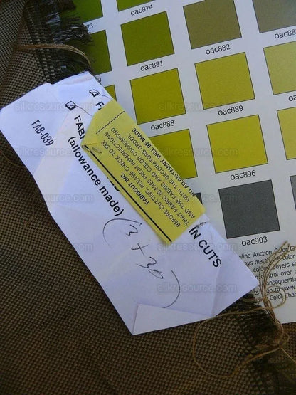 Fabricut "silk Canvas" Heavy Texture Black &amp; Gold Texture #1291