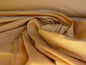 BY YD SILK TRADING CO. 100% SILK TAFFETA GOLDEN PUMPKIN w FROST