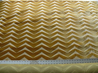 Clarence House Goldenrod Vesuvius Silk Velvet Bty MSRP USD 300+