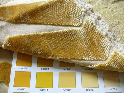 Clarence House Goldenrod Vesuvius Silk Velvet Bty MSRP USD 300+