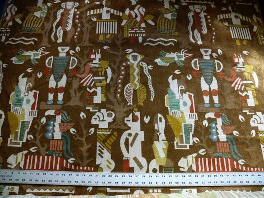 CLARENCE HOUSE ZAMBEZI CUT LINEN VELVET FIGURE MSRP$596/Y!