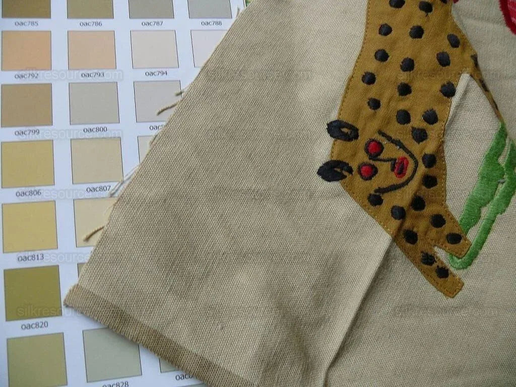 Clarence House Jungle Book Applique Embroidery Panther Elephant MSRP USD 300+/Y