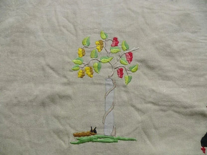 Clarence House Jungle Book Applique Embroidery Panther Elephant MSRP USD 300+/Y