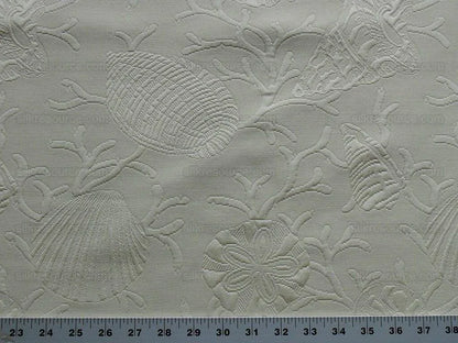 Clarence House Conchiglia Matalesse Off White Ivory Nautical Bty