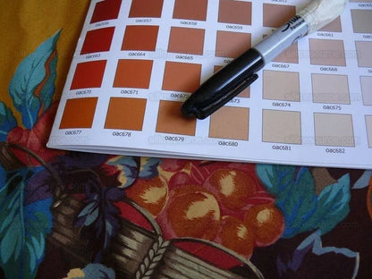 Brunschwig &amp; Fils Lorenzo Rubelli Black Pepper Print Exotic Africa Historical Figure Print 3y