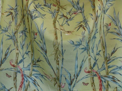 Scalamandre Birds Of A Feather Hummingbird Frog Butterfly Tropic