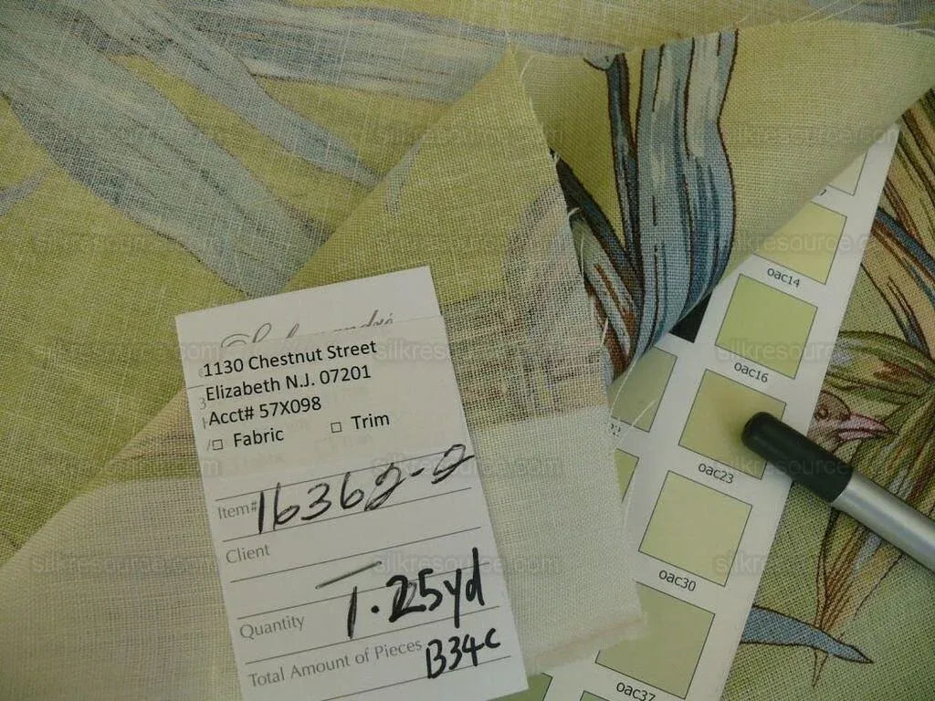 Scalamandre Birds Of A Feather Hummingbird Frog Butterfly Tropic