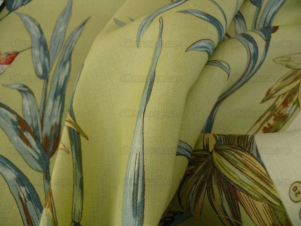 Scalamandre Birds Of A Feather Hummingbird Frog Butterfly Tropic