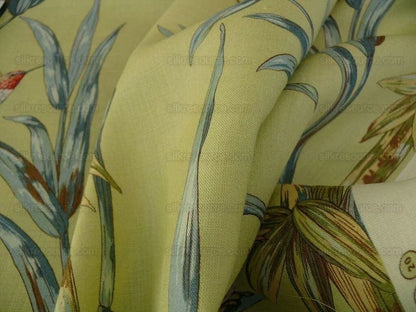 Scalamandre Birds Of A Feather Hummingbird Frog Butterfly Tropic