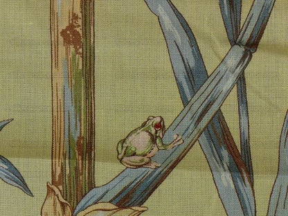 Scalamandre Birds Of A Feather Hummingbird Frog Butterfly Tropic