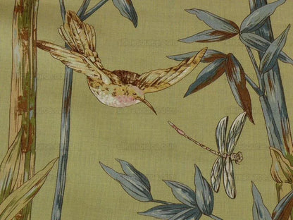 Scalamandre Birds Of A Feather Hummingbird Frog Butterfly Tropic