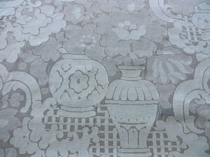 MADRAS LACE from SCOTLAND FLORAL VASE IVORY WHITE MSRP$100++/Y