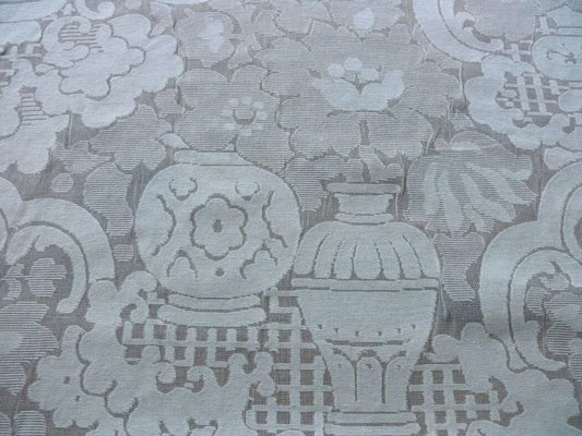 MADRAS LACE from SCOTLAND FLORAL VASE IVORY WHITE MSRP$100++/Y