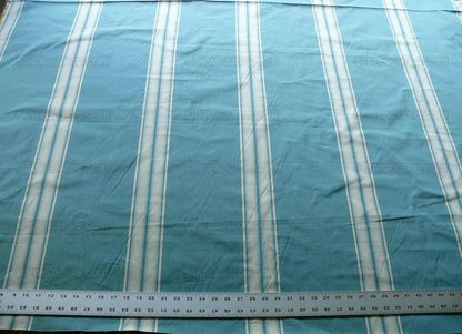 Bty Clarence House Rayure Bristol Blue Stripe Fr France #1382